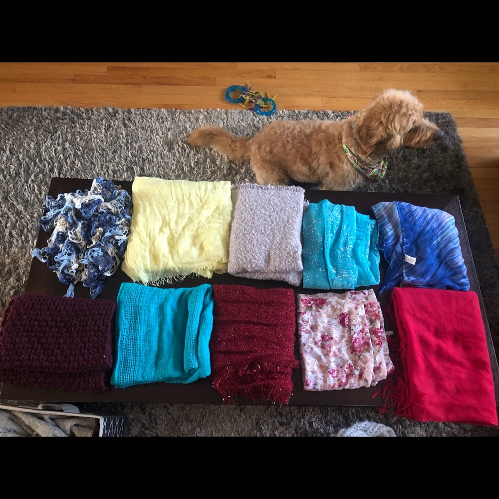 20+ scarves. One price for all